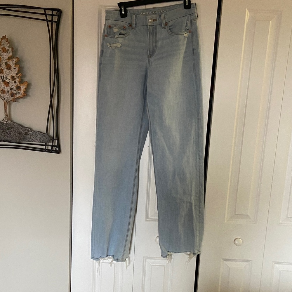 American Eagle Outfitters Light Blue Flare Jeans
